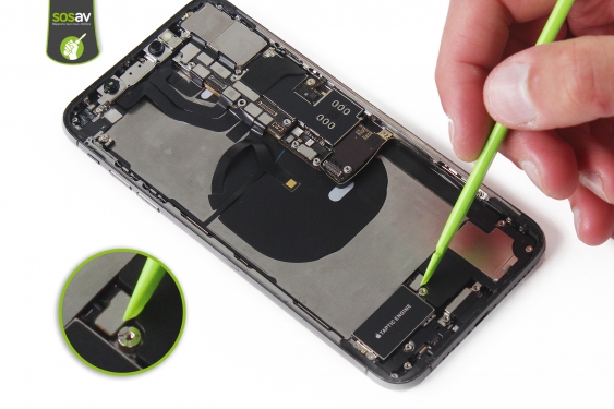 Guide photos remplacement haut-parleur externe / taptic engine iPhone XS Max (Etape 20 - image 1)