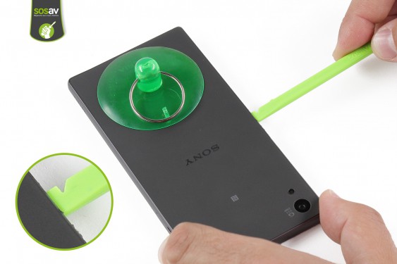 Guide photos remplacement ecran tactile / lcd Xperia Z5 (Etape 7 - image 3)