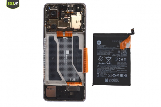 Guide photos remplacement batterie Redmi Note 14 (Etape 6 - image 1)