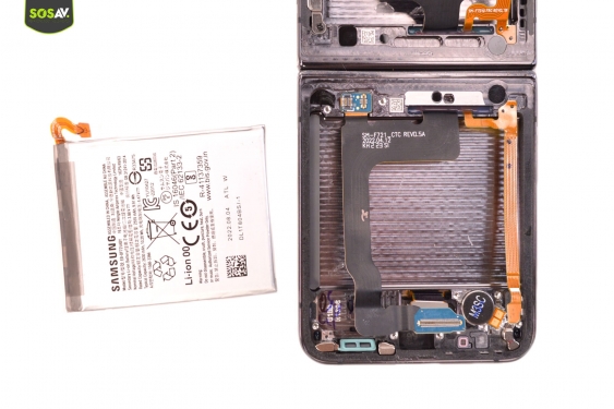 Guide photos remplacement batteries Galaxy Z Flip4 (Etape 16 - image 3)