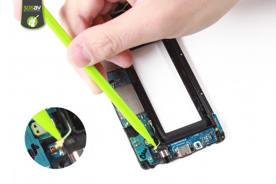 Guide photos remplacement câble coaxial bas Samsung Galaxy A5 (Etape 30 - image 2)