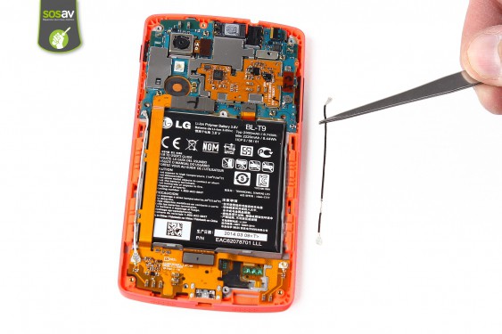 Guide photos remplacement câble d'interconnexion gsm Nexus 5 (Etape 10 - image 1)