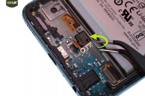 Guide photos remplacement connecteur de charge Galaxy A52 (Etape 8 - image 2)