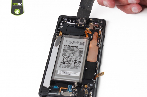 Guide photos remplacement haut-parleur interne Galaxy Note 9 (Etape 22 - image 2)