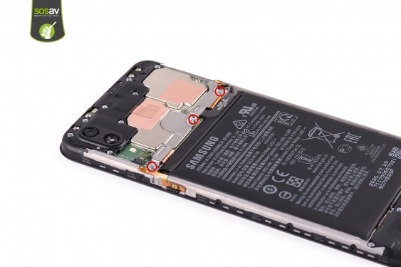 Guide photos remplacement batterie Galaxy A10s (Etape 7 - image 1)