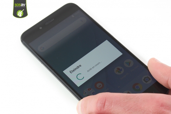 Guide photos remplacement batterie Xiaomi Mi A1 (Etape 1 - image 3)