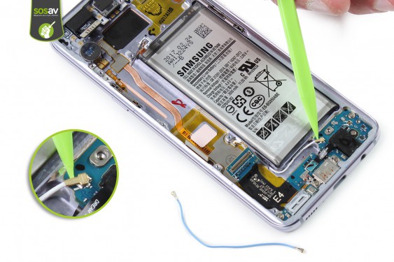 Guide photos remplacement connecteur de charge Samsung Galaxy S8  (Etape 23 - image 1)