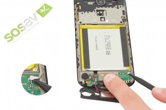 Guide photos remplacement carte antenne gsm Wiko Darkmoon (Etape 13 - image 1)