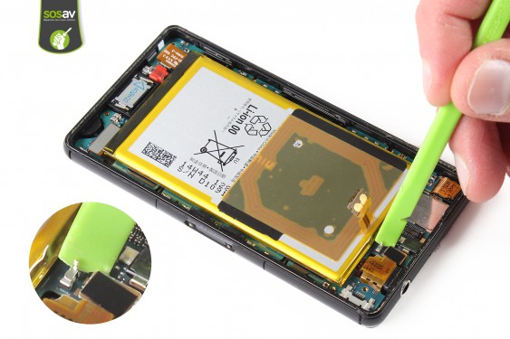 Guide photos remplacement batterie Xperia Z3 Compact (Etape 18 - image 1)