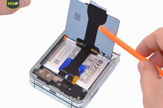 Guide photos remplacement batteries Galaxy Z Flip5 (Etape 9 - image 3)