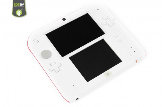 Guide photos remplacement ecran lcd et ecran tactile Nintendo 2DS (Etape 1 - image 1)