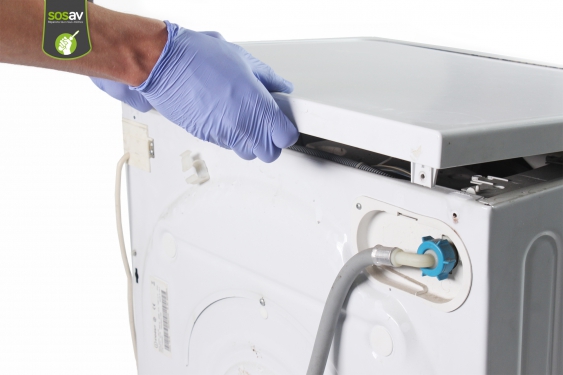 Guide photos remplacement capot supérieur Machine à laver (Etape 2 - image 2)
