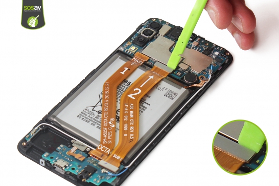 Guide photos remplacement haut-parleur interne Galaxy A50 (Etape 17 - image 1)