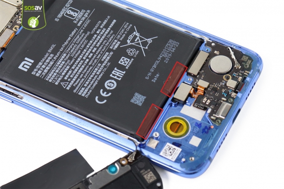Guide photos remplacement nappe de liaison connecteur de charge Xiaomi Mi 9 (Etape 11 - image 1)