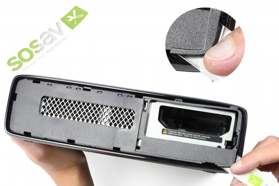 Guide photos remplacement câble d'alimentation du lecteur dvd Xbox 360 S (Etape 7 - image 1)