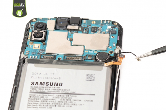 Guide photos remplacement vibreur Galaxy A30 (Etape 16 - image 2)