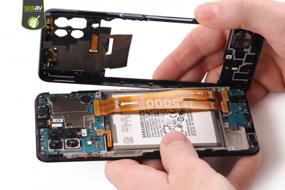 Guide photos remplacement batterie Galaxy M32 (Etape 8 - image 4)