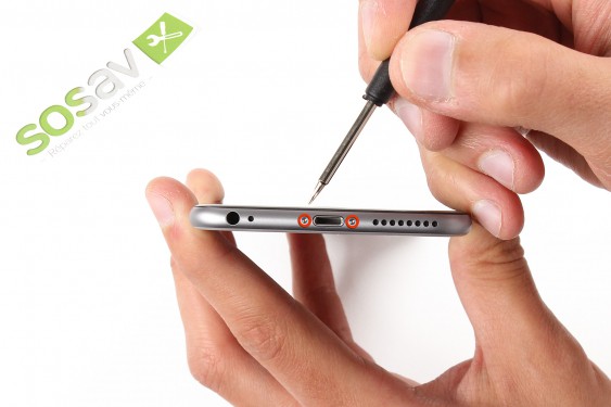Guide photos remplacement bouton power iPhone 6 Plus (Etape 2 - image 1)