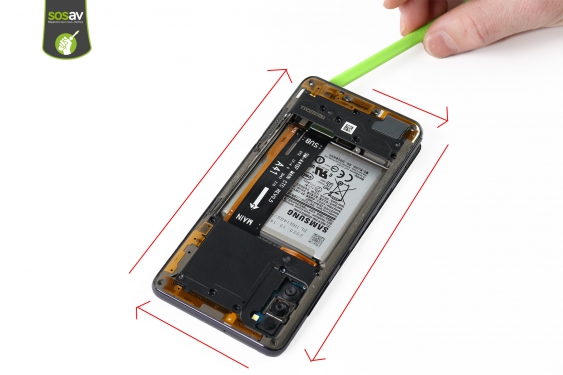 Guide photos remplacement batterie Galaxy A41 (Etape 8 - image 1)