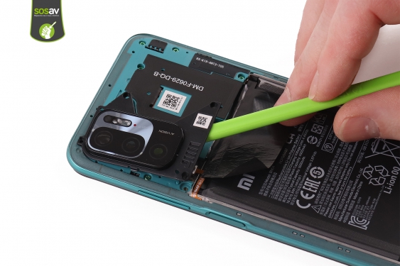 Guide photos remplacement nappe power Redmi Note 10 5G (Etape 6 - image 3)