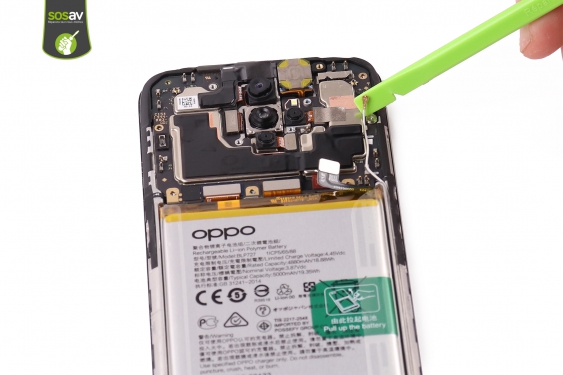 Guide photos remplacement câble d'interconnexion Oppo A9 (2020) (Etape 23 - image 4)
