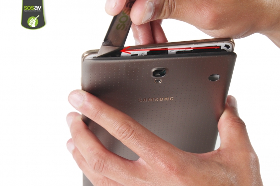 Guide photos remplacement coque arrière Galaxy Tab S 8.4 (Etape 6 - image 2)