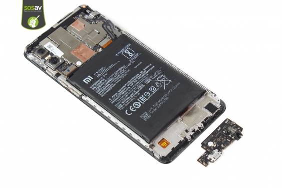 Guide photos remplacement connecteur de charge Redmi Note 5 (Etape 20 - image 1)