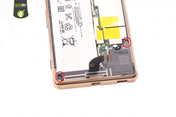 Guide photos remplacement haut-parleur externe Xperia M5 (Etape 11 - image 1)