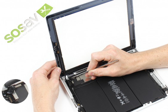 Guide photos remplacement connecteur de charge iPad 4 WiFi (Etape 13 - image 3)
