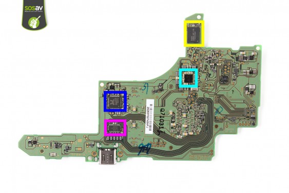 Guide photos remplacement démontage complet Nintendo Switch (Etape 17 - image 1)