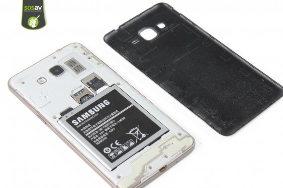 Guide photos remplacement batterie Samsung Galaxy Grand Prime (Etape 2 - image 4)