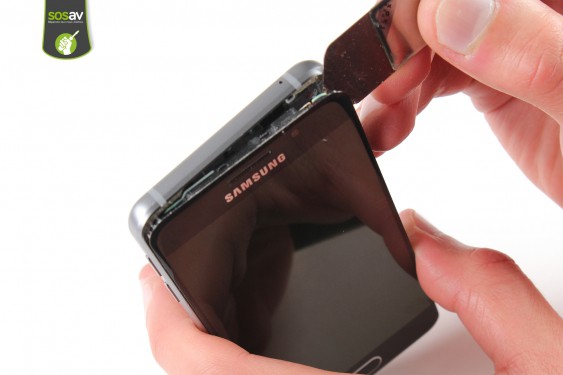 Guide photos remplacement haut-parleur interne Samsung Galaxy A3 2016 (Etape 9 - image 3)