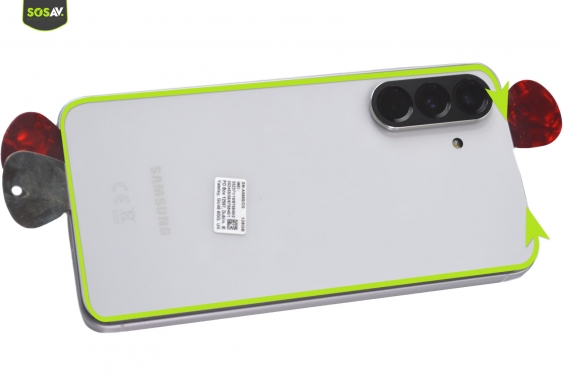 Guide photos remplacement vitre arrière Galaxy A56 (Etape 3 - image 3)