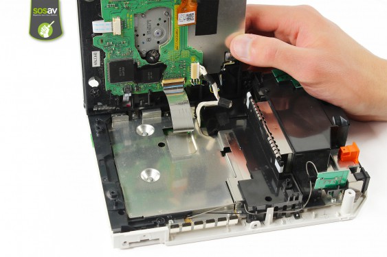Guide photos remplacement câble d'alimentation du lecteur dvd Nintendo Wii (Etape 14 - image 3)