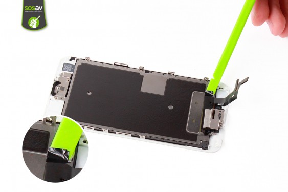 Guide photos remplacement plaque de protection de l'écran lcd iPhone 6S (Etape 18 - image 2)