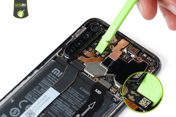 Guide photos remplacement vibreur Redmi Note 8T (Etape 10 - image 3)