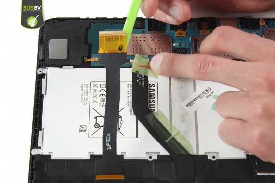Guide photos remplacement batterie Galaxy Tab 4 10.1 (Etape 8 - image 4)