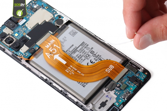 Guide photos remplacement câble d'interconnexion Galaxy A51 (Etape 9 - image 3)