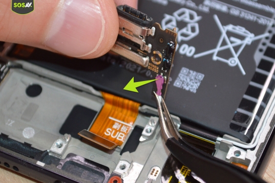Guide photos remplacement connecteur de charge Xiaomi Mi 11 Lite 5G (Etape 8 - image 3)