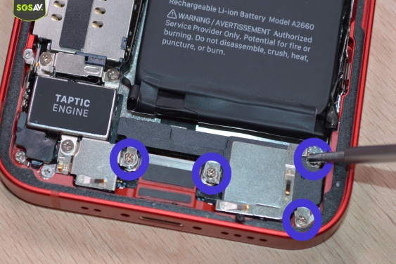 Guide photos remplacement connecteur de charge iPhone 13 Mini (Etape 7 - image 1)