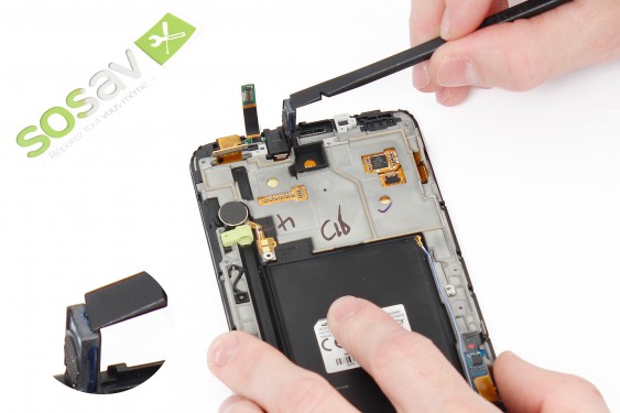 Guide photos remplacement prise jack + haut-parleur interne  (Etape 23 - image 3)