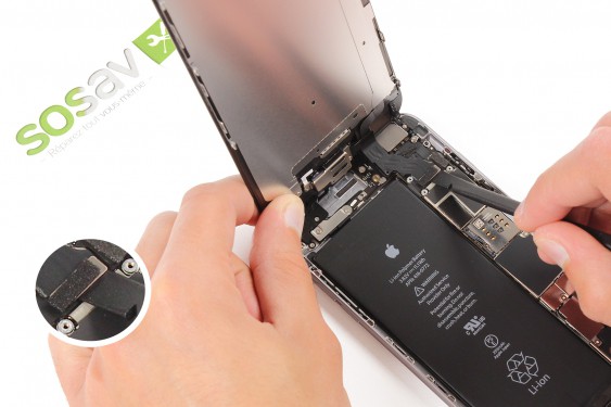 Guide photos remplacement bouton power iPhone 6 Plus (Etape 6 - image 1)