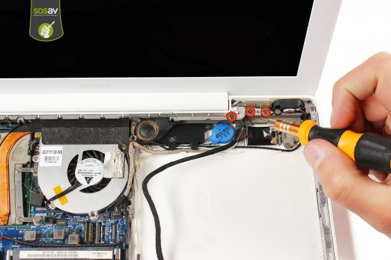 Guide photos remplacement webcam Macbook Core 2 Duo (A1181 / EMC2200) (Etape 20 - image 1)