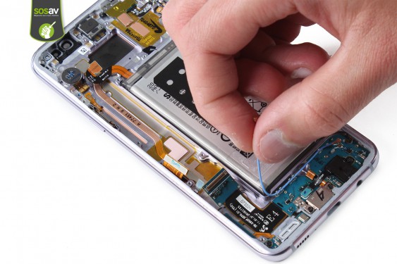 Guide photos remplacement connecteur de charge Samsung Galaxy S8+ (Etape 24 - image 3)