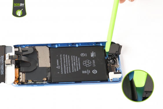Guide photos remplacement bloc carte mère & batterie iPod Touch 7 (Etape 9 - image 1)