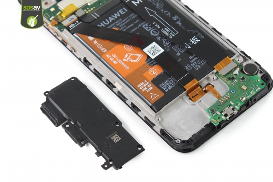 Guide photos remplacement connecteur de charge Huawei Y6 2019 (Etape 12 - image 1)