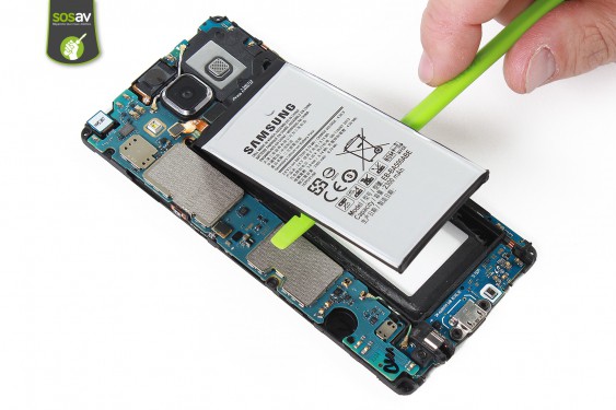 Guide photos remplacement haut-parleur interne Samsung Galaxy A5 (Etape 27 - image 4)
