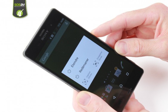 Guide photos remplacement haut-parleur interne Xperia Z3 (Etape 1 - image 2)