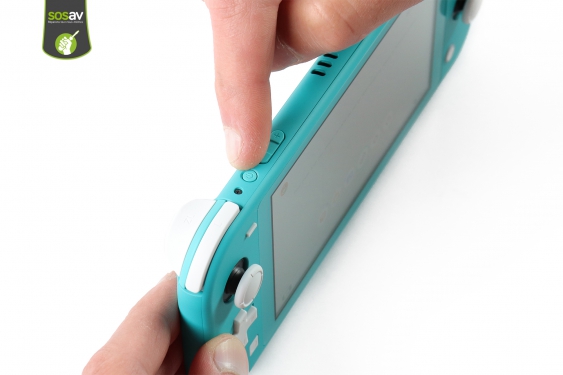 Guide photos remplacement joystick gauche Nintendo Switch Lite (Etape 1 - image 2)
