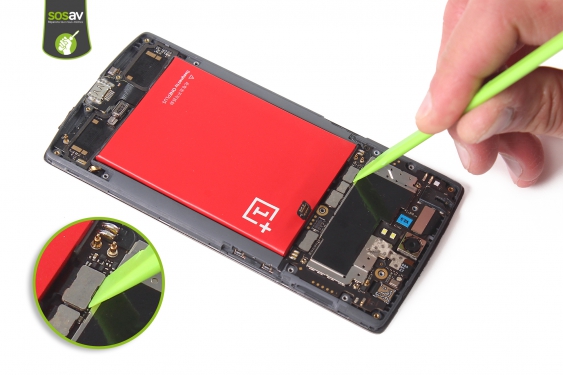 Guide photos remplacement ecran lcd OnePlus One (Etape 11 - image 1)